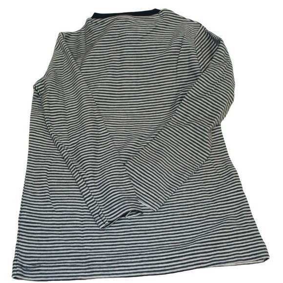 2 TU Kids Long Sleeve T-Shirts Navy Striped and Bl - Picture 12 of 12